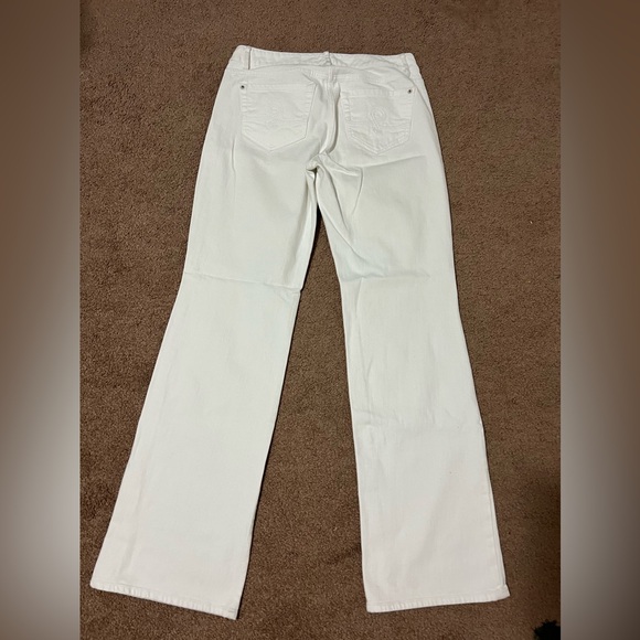 Lilly Pulitzer main line  Boot Cut flare  Jeans White - Picture 10 of 15